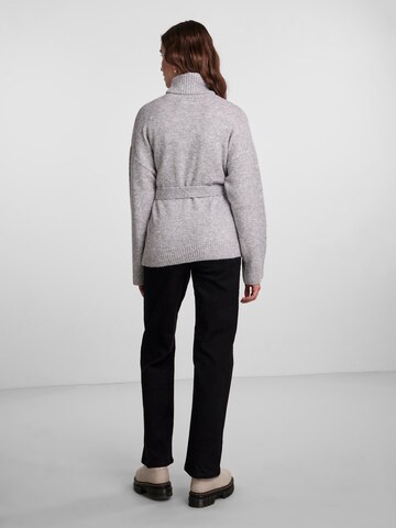 PIECES Sweater 'JASSY' in Grey