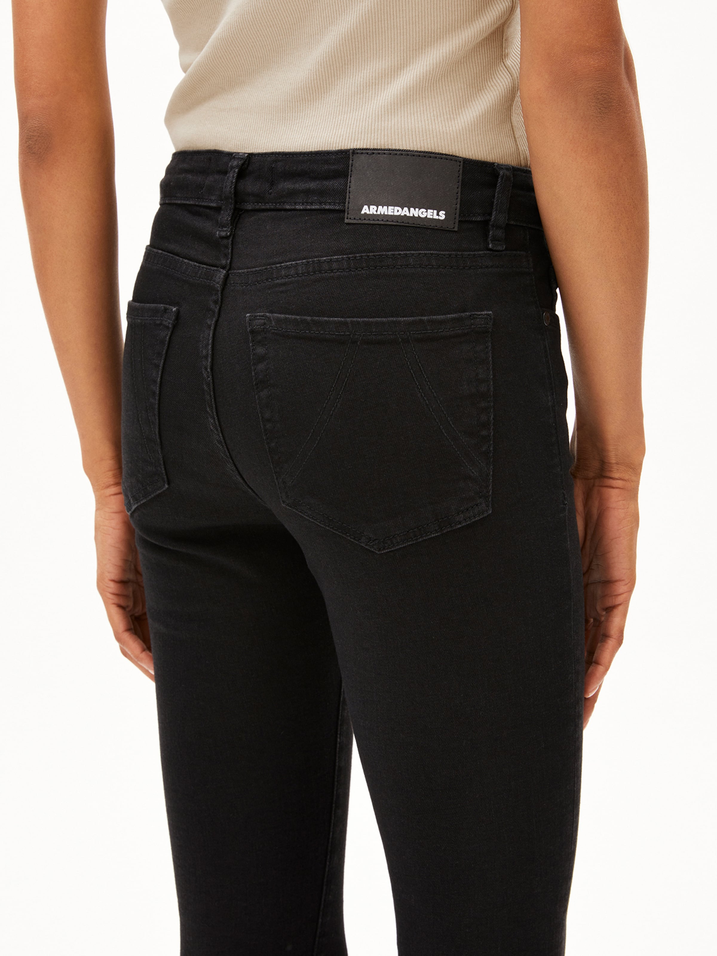ARMEDANGELS Skinny Jeans 'Tilla' in Black: front