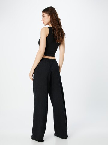 Monki - Loosefit Pantalón en negro