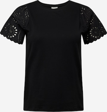 ONLY Carmakoma - Camiseta 'IMMA' en negro: frente