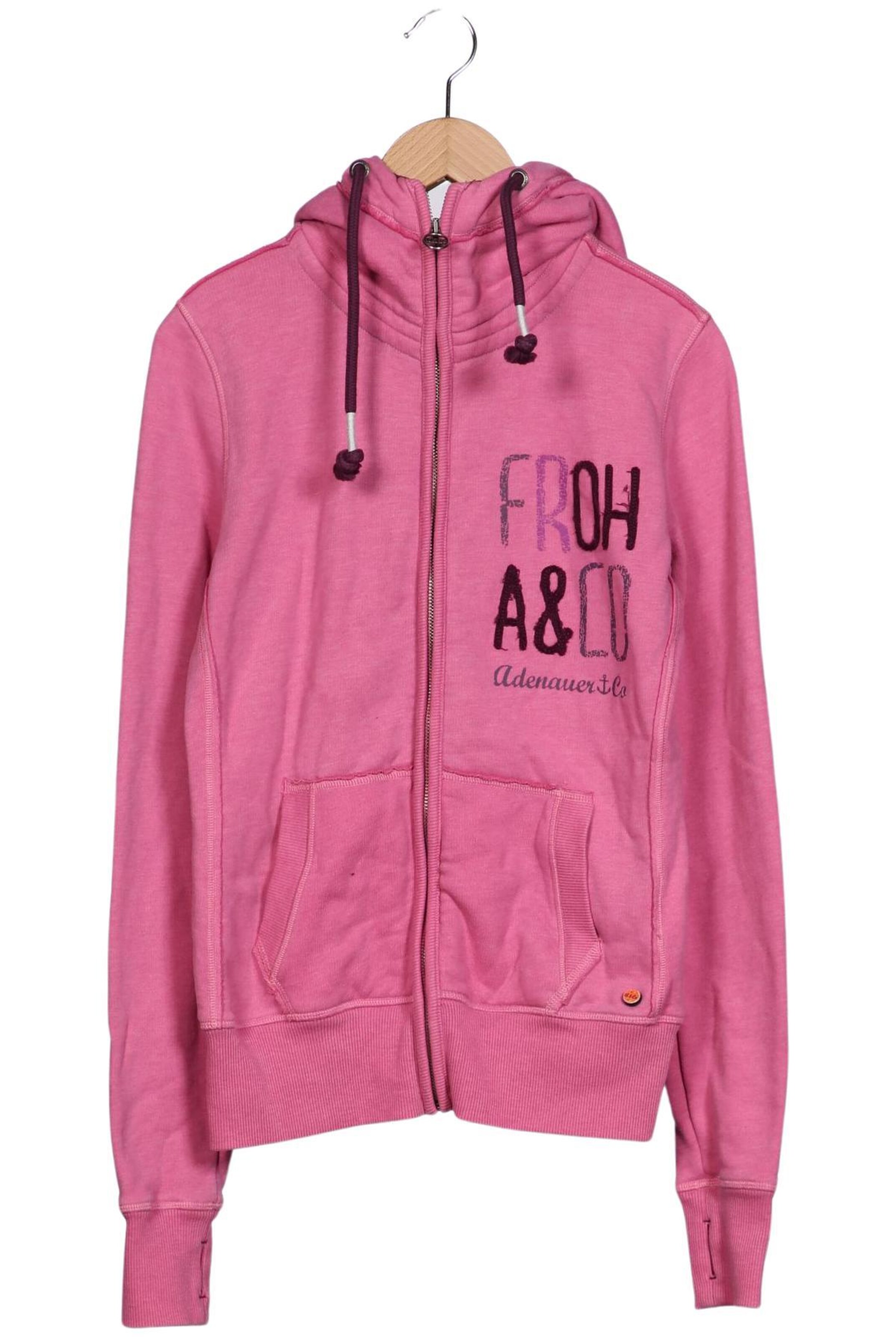 Adenauer&Co. Kapuzenpullover S in Pink: Vorderseite