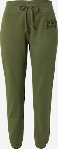 GAP - Tapered Calças em verde: frente