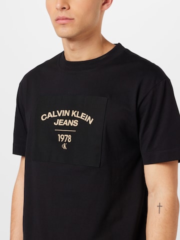 Calvin Klein Jeans Tréning póló - fekete