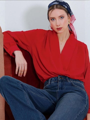 Bigdart - Blusa em vermelho