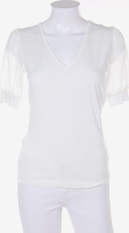 Morgan Top & Shirt in XS in White: front