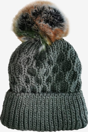 HotSquash Beanie in Beige / Dark green, Item view