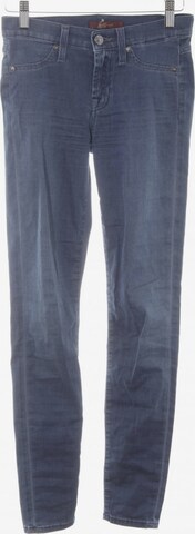 7 for all mankind Skinny Jeans 24-25 in Blau: predná strana