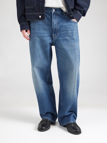 Calvin Klein Jeans - Loosefit Vaquero 'LUCKY STAR' en azul: frente
