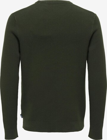 Only & Sons Pullover 'Phil' in Grün