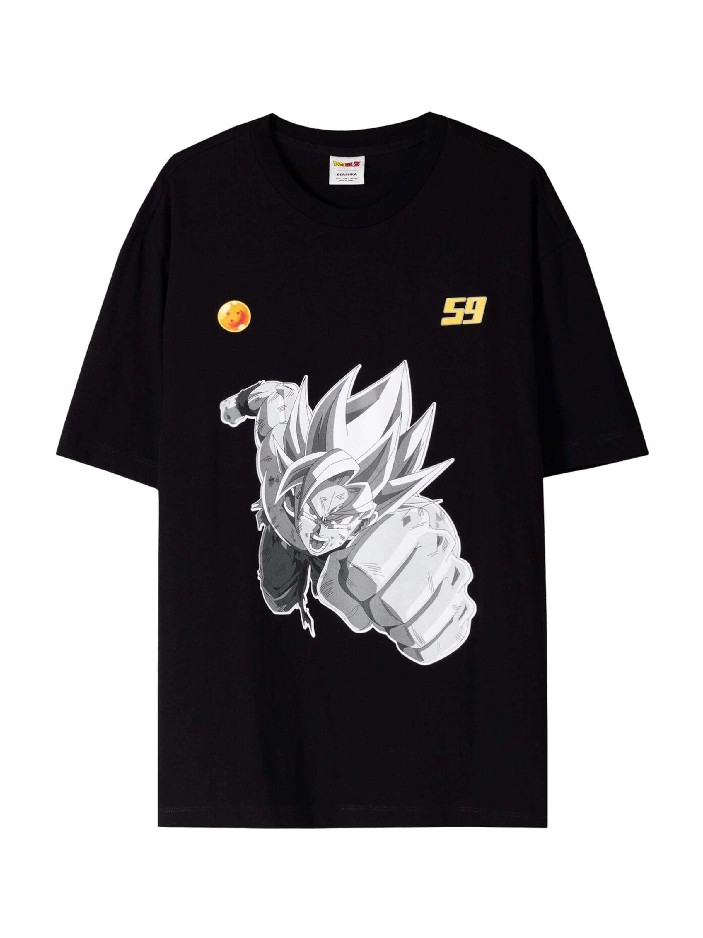 Maglietta Dragon Tee Shirt Dragon Ball Z Bershka Short Sleeve