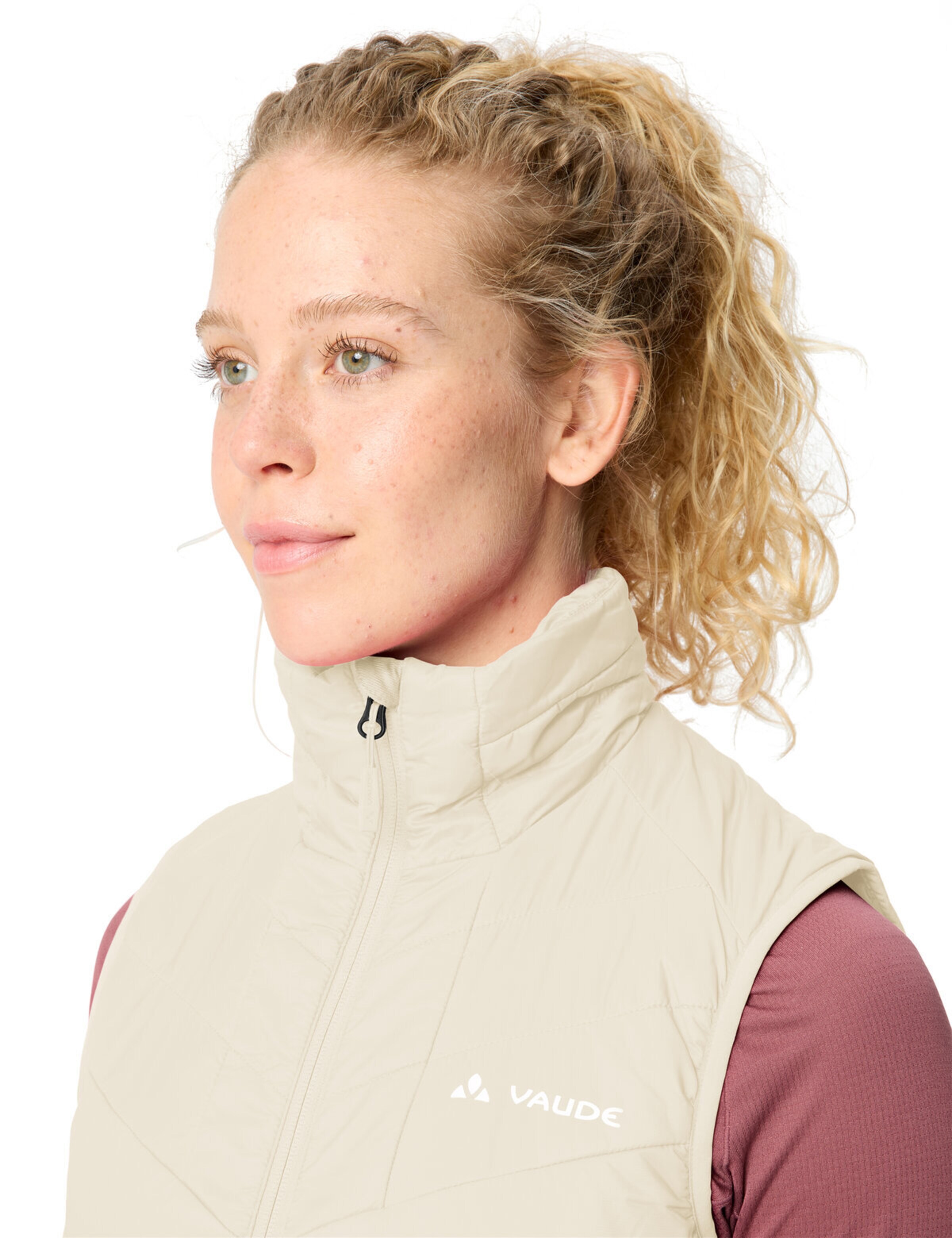 VAUDE Sportweste 'Sesvenna IV' in Beige