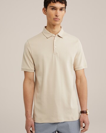 T-Shirt WE Fashion en beige : devant