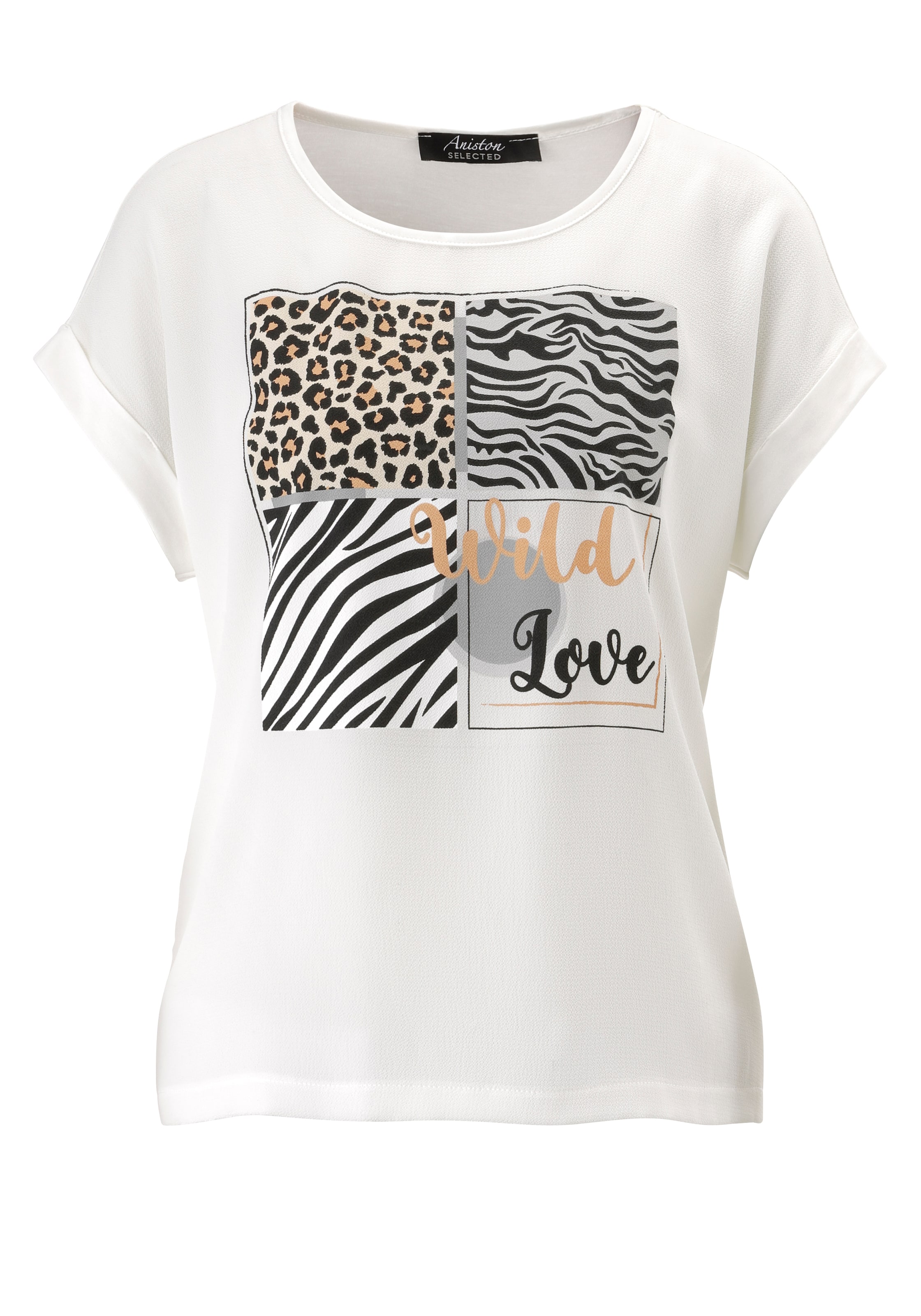 Aniston SELECTED Shirt in White: front