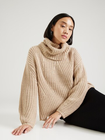 Frieda & Freddies NY Trui in Beige: voorkant