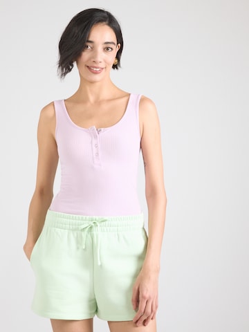 PIECES Top 'PCKITTE' - lila: elől