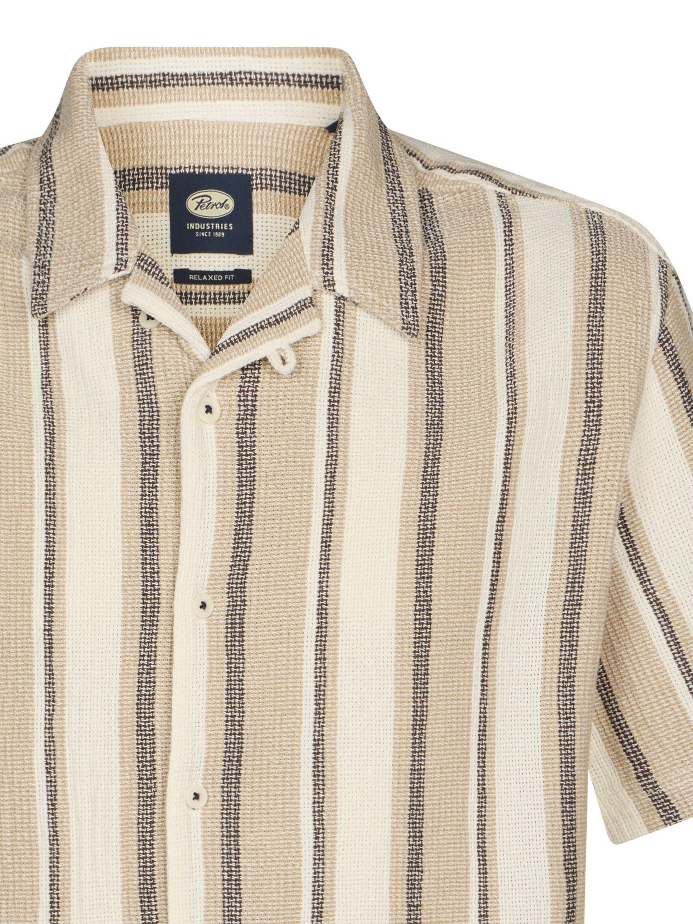 PETROL INDUSTRIES MEN Regular Fit Hemd‌‌ in Beige