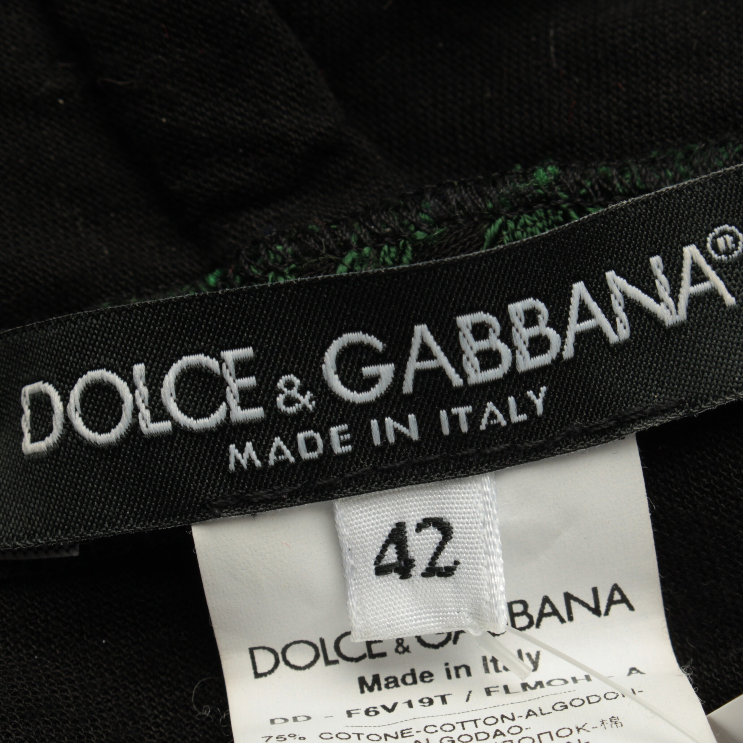 DOLCE & GABBANA Kleid S in Grün