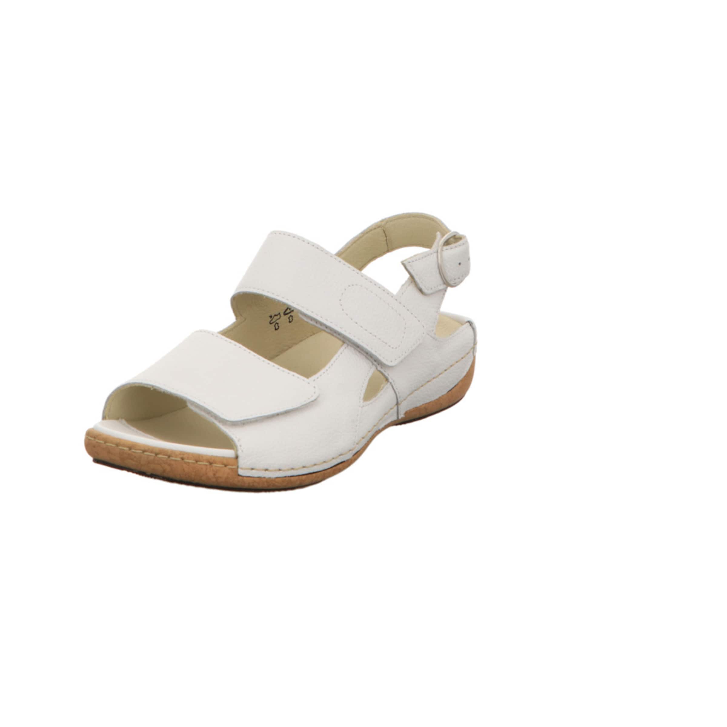 WALDLÄUFER Sandale 'Heliett' in Weiß: Vorderseite