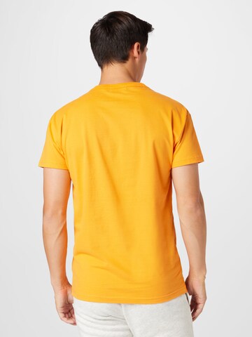 Derbe Shirt 'Moin' in Orange