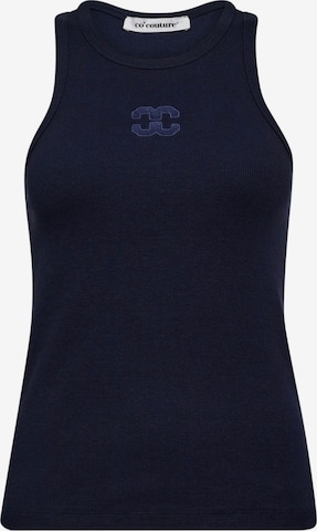 co'couture Top 'Sahara' in Blau: Vorderseite