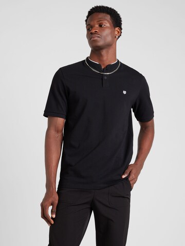 JACK & JONES Shirt 'BLASAINZ MAO' in Black: front