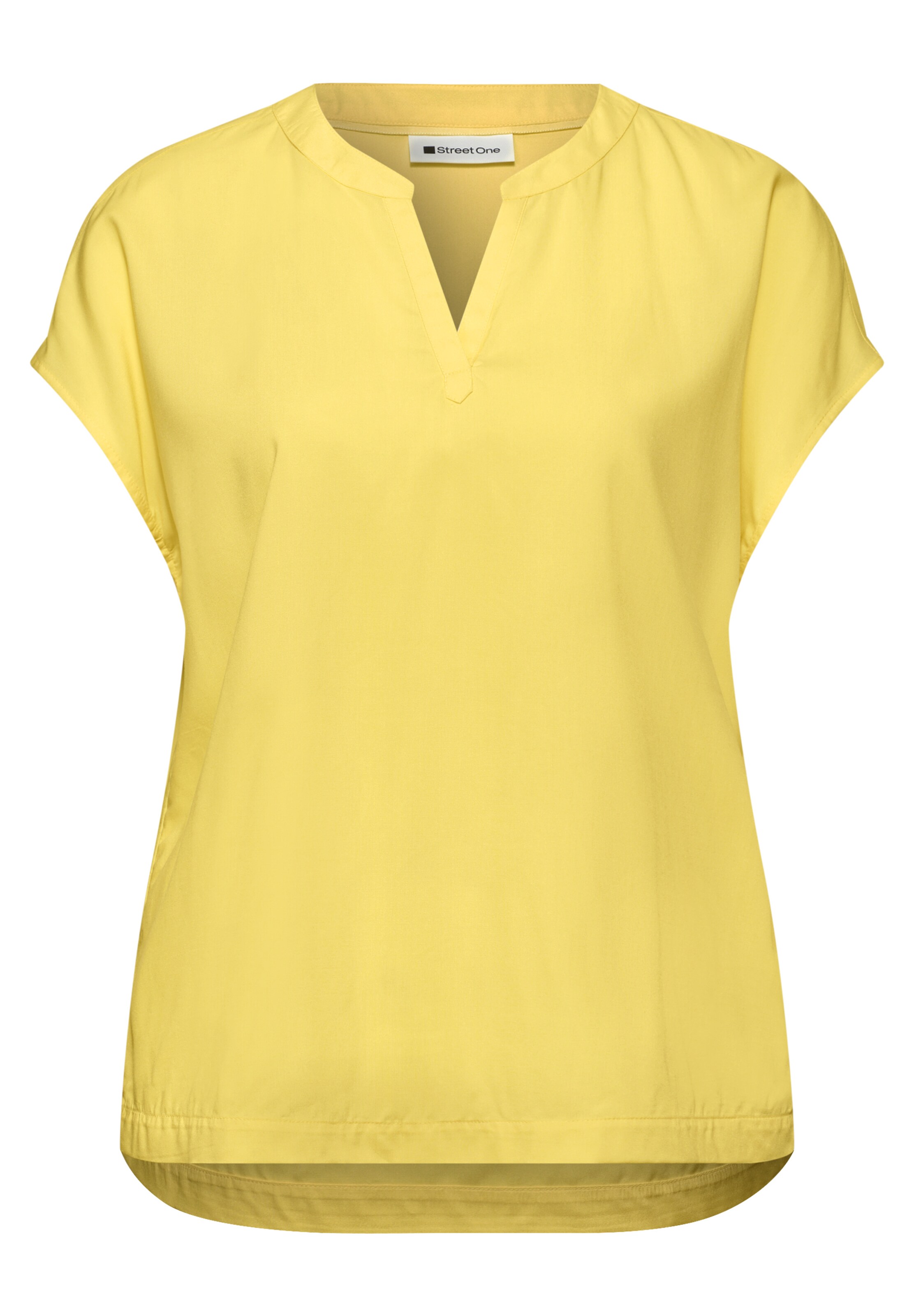 STREET ONE Bluse in gelb, Produktansicht
