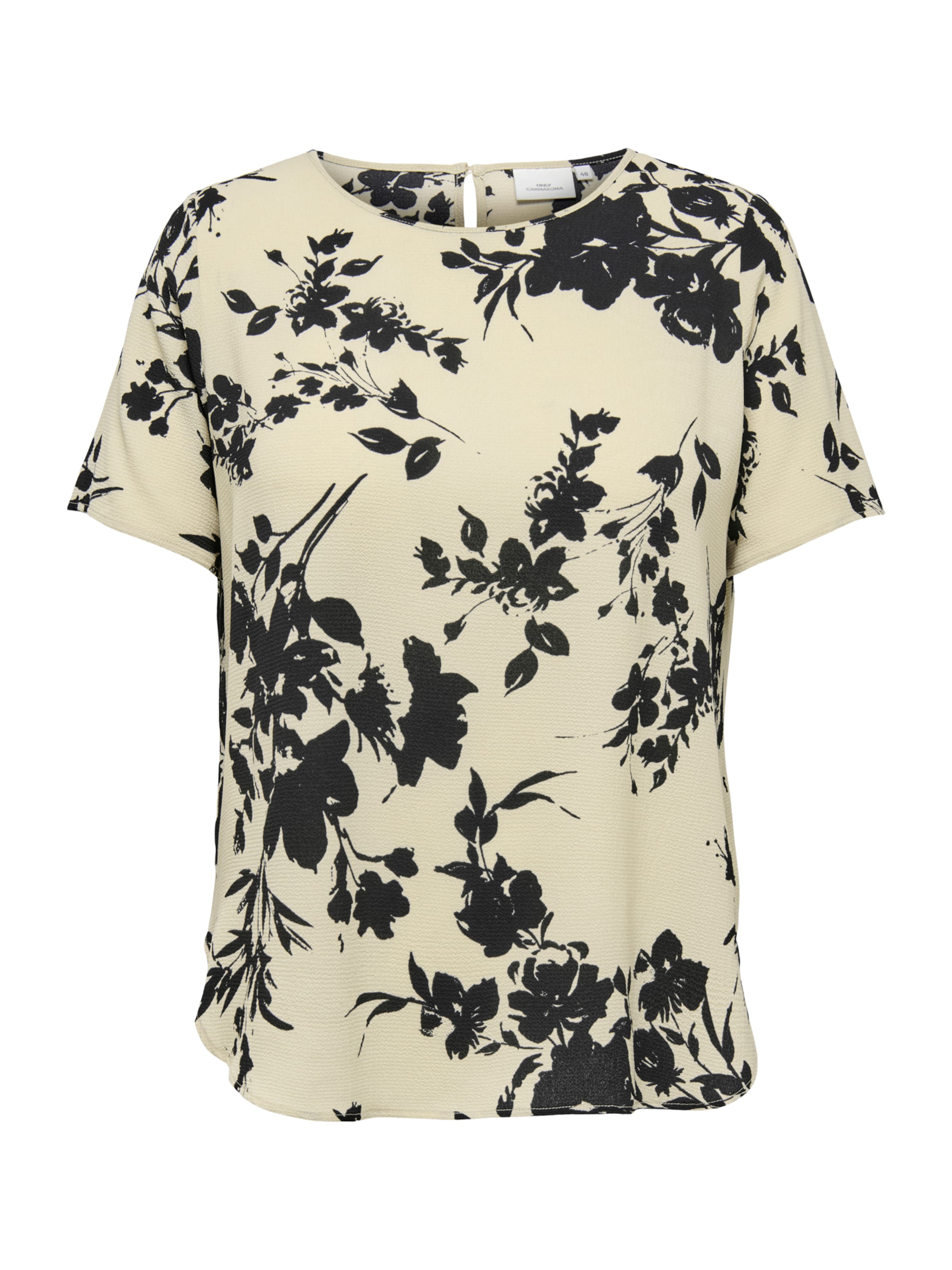 ONLY Carmakoma Pusero 'CARVICA' värissä beige: etupuoli