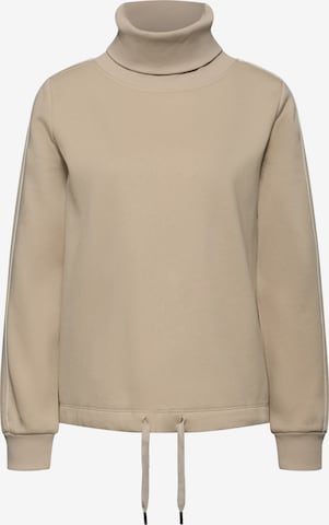 STREET ONE Sweatshirt in Beige: front