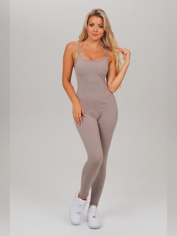 FemmeTone Jumpsuit 'Silvana'‌‌‌‌‌‌‌‌‌‌ in Grau