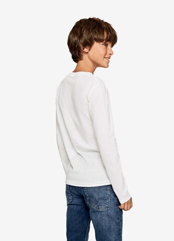 Pepe Jeans T-shirt 'HERMAN' i vit