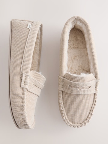 Next Huisschoenen in Beige