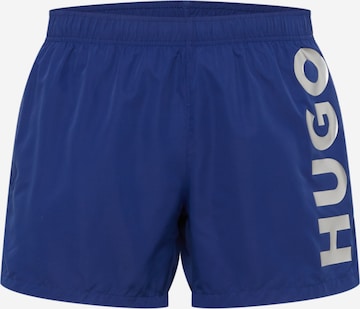 Pantaloncini da bagno 'ABAS' di HUGO Red in blu: frontale