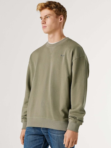 Pepe Jeans Sweatshirt 'GEO' in Groen