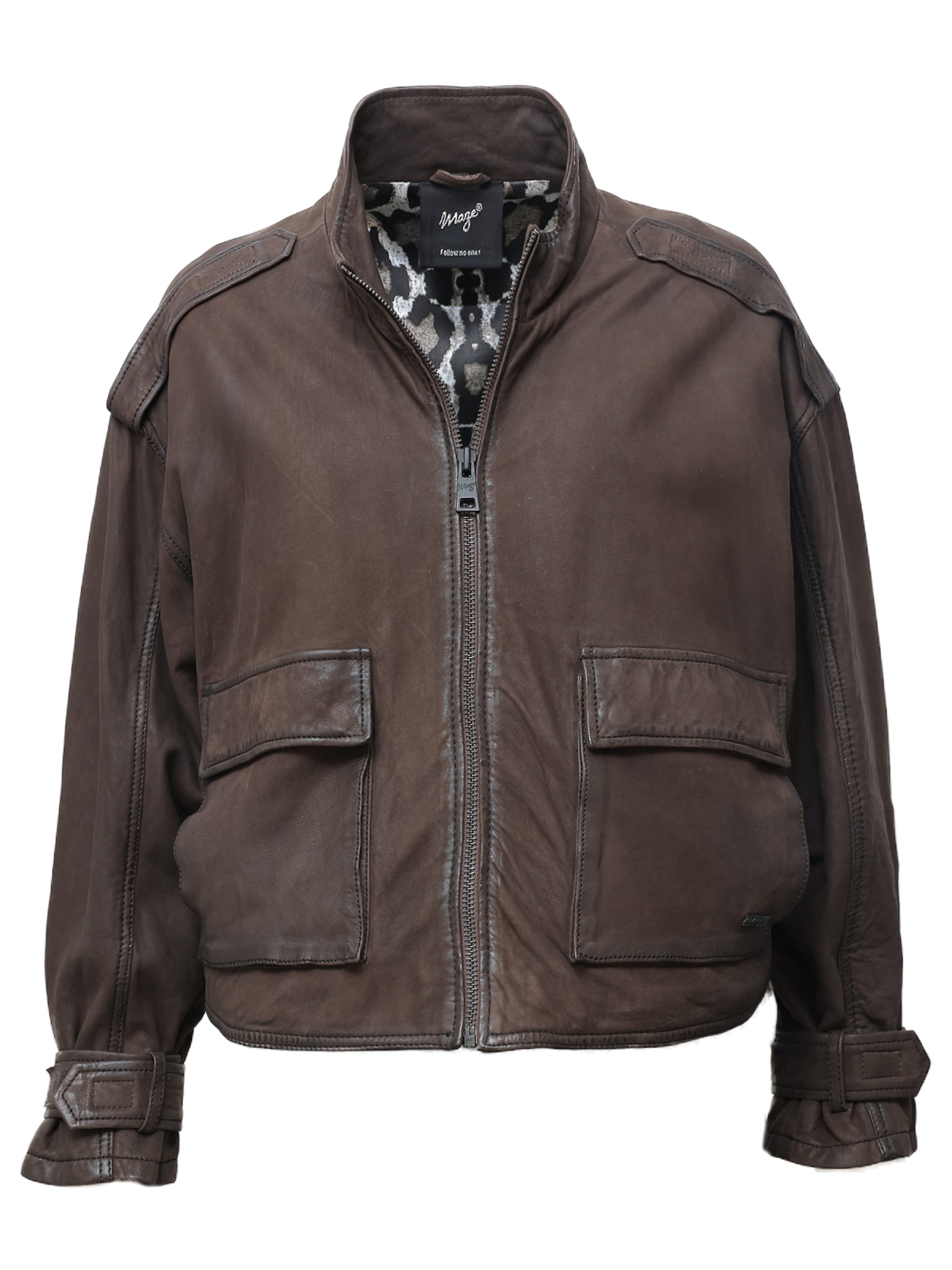 Maze Übergangsjacke in Braun: Vorderseite