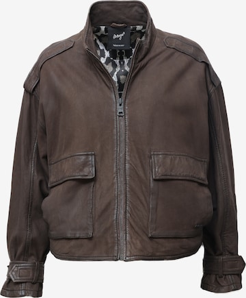 Maze Between-season jacket in Brown: front
