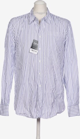 Dondup Button Up Shirt in L in White: front