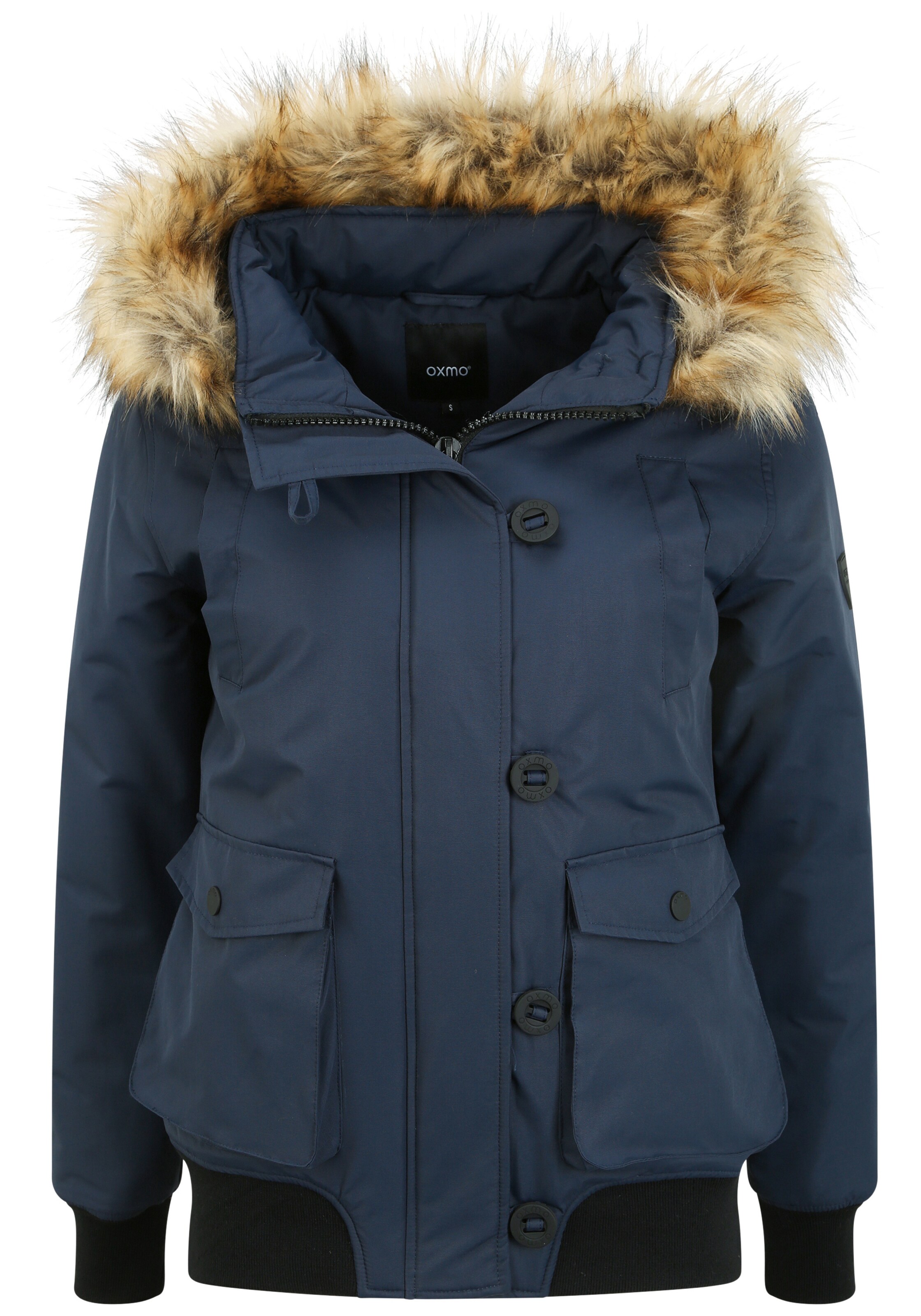Oxmo Jacke in Blau: Vorderseite