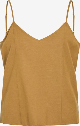 VILA Top in Yellow: front