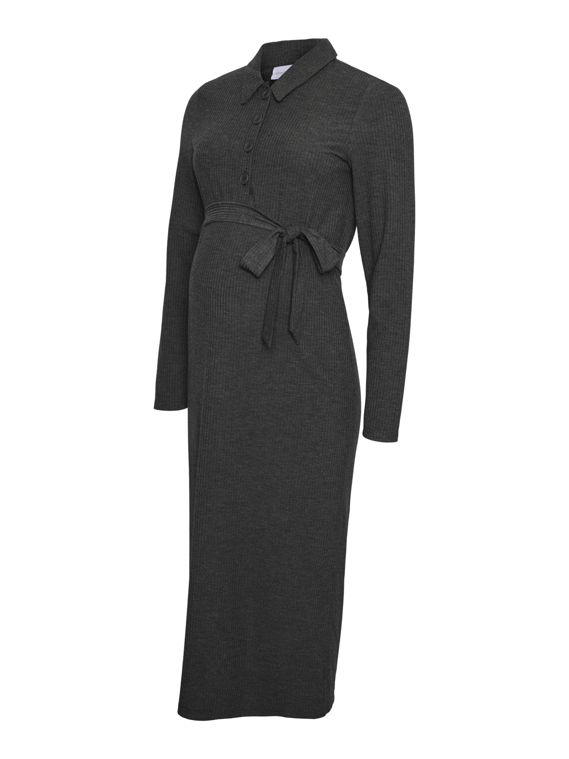 MAMALICIOUS - Vestido en gris: frente
