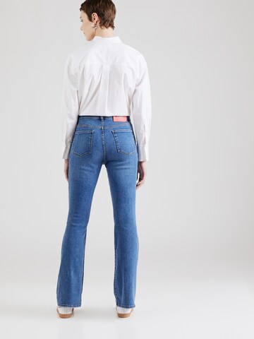 HUGO Flared Jeans 'Geflare' in Blauw