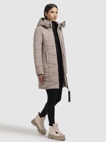 khujo Vinterfrakke 'Fitt3' i beige