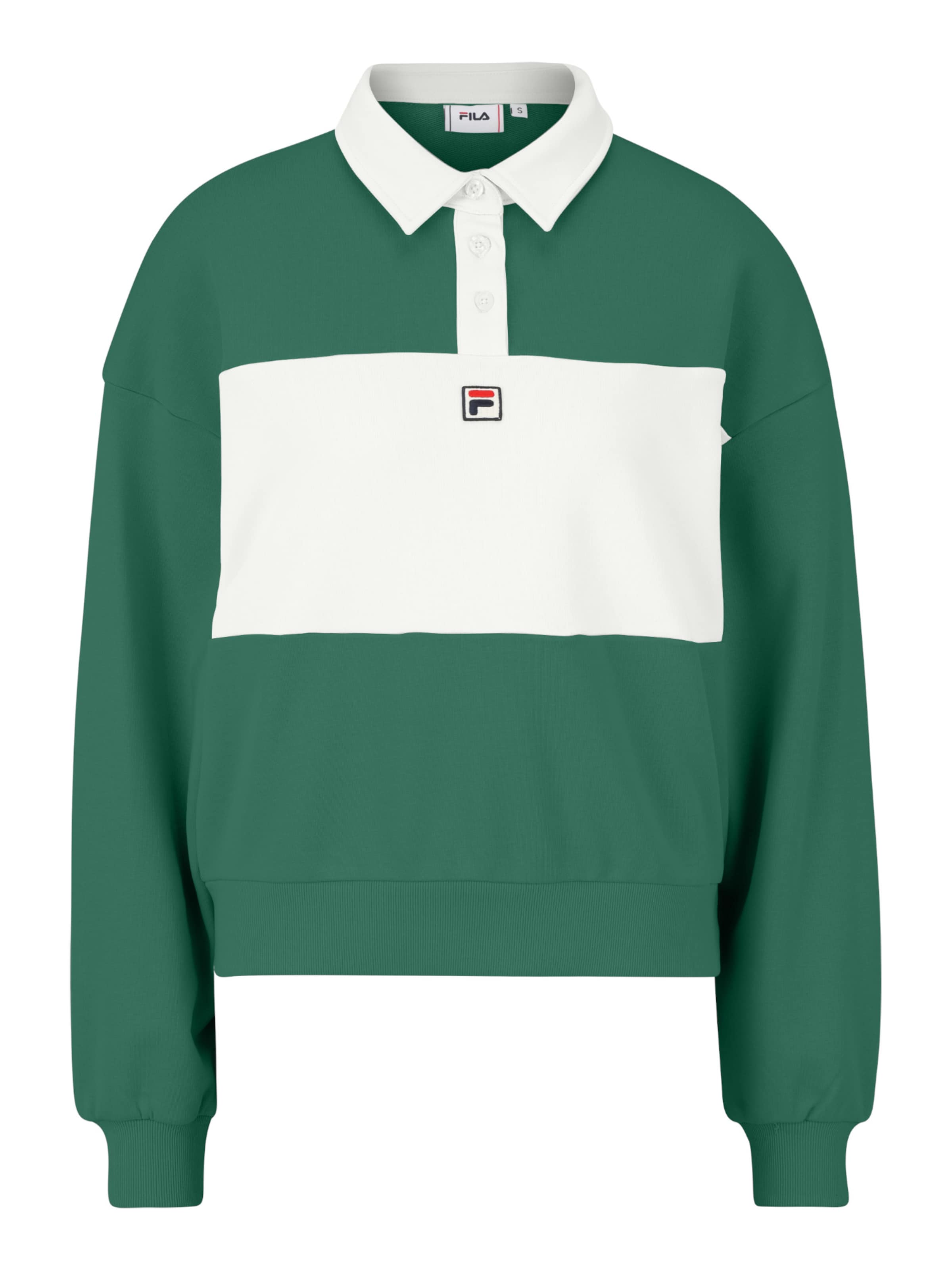 FILA Свитшот 'LANGOGNE' в Зеленый: спереди