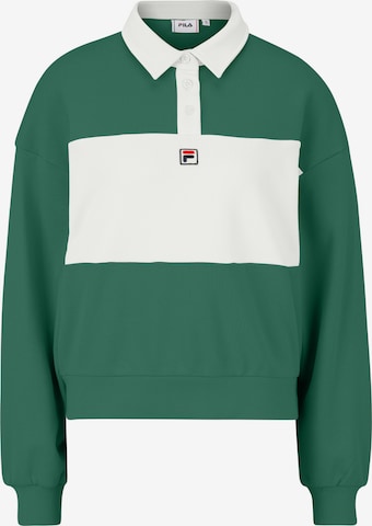 FILASweater majica 'LANGOGNE' - zelena boja: prednji dio
