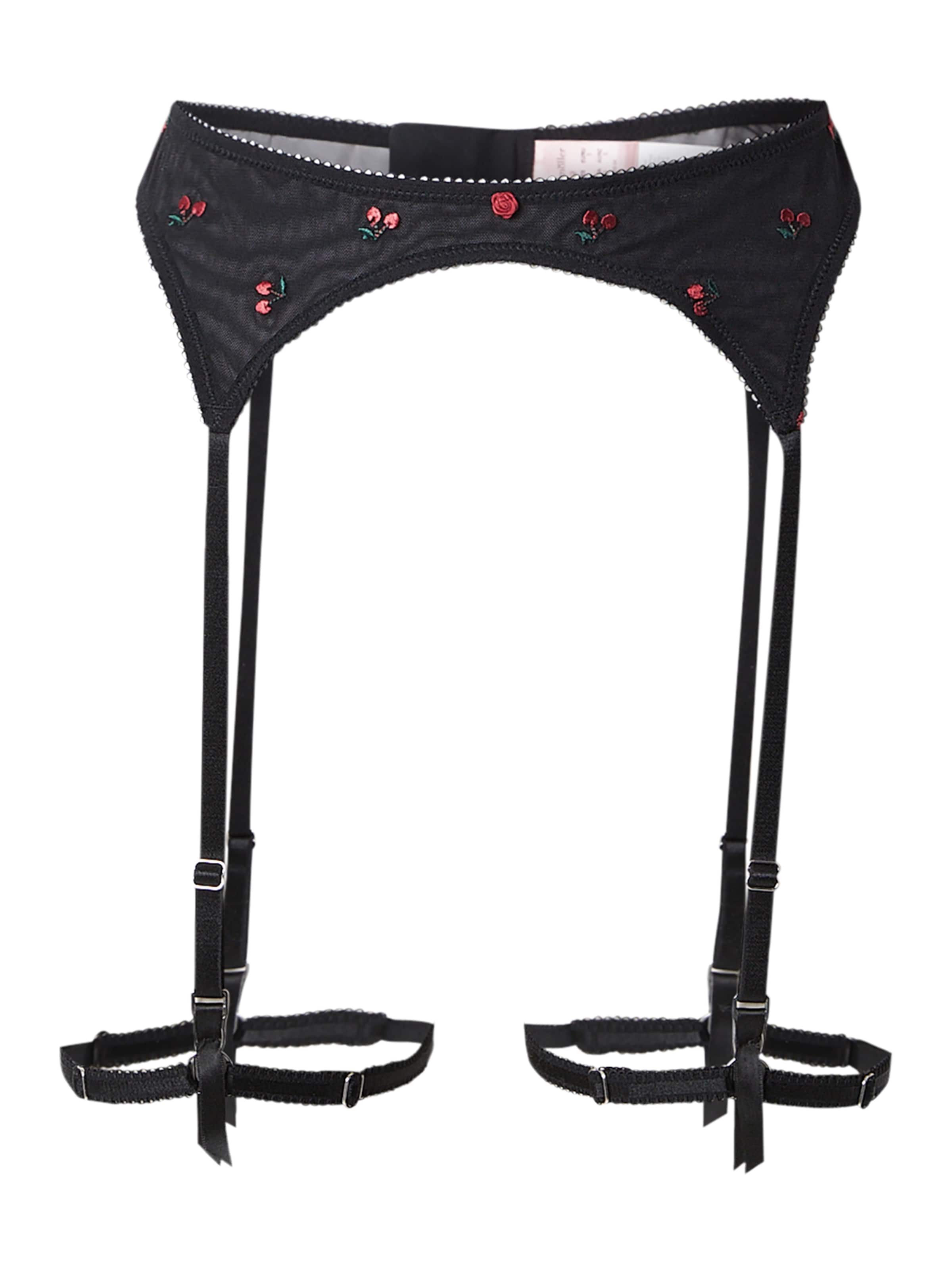 Hunkemöller Strømpeholder 'Chelsey' i sort: forside