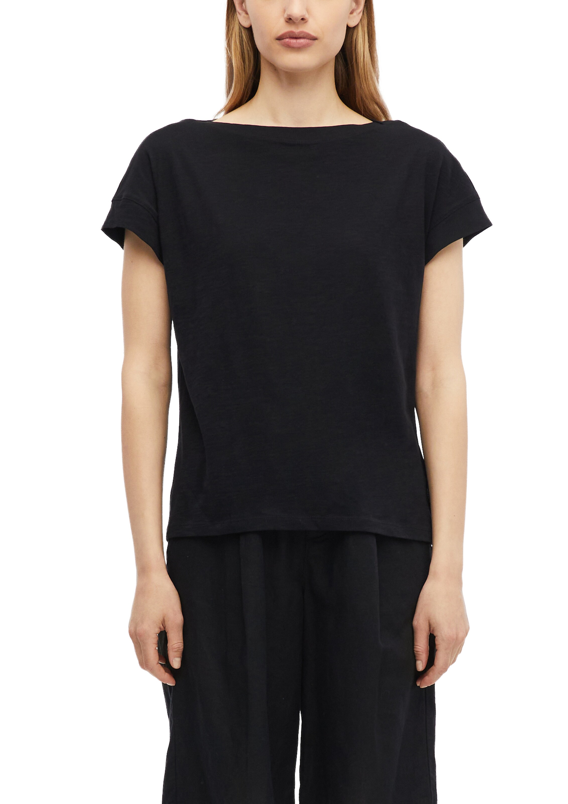 s.Oliver T-Shirt in Schwarz