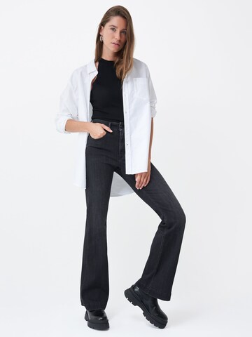 Salsa Jeans Bootcut Jeans 'Secret Glamour' in Zwart