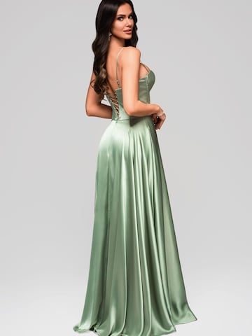 Ombre Evening dress in Green