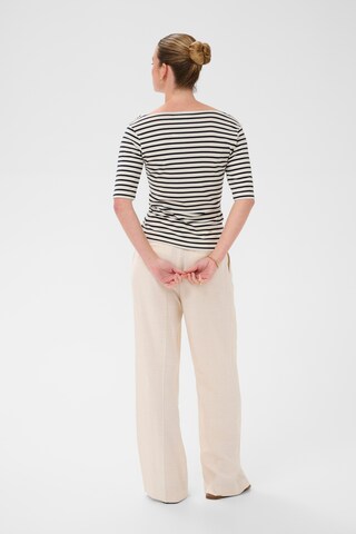 T-shirt 'KALiddy' Kaffe en blanc