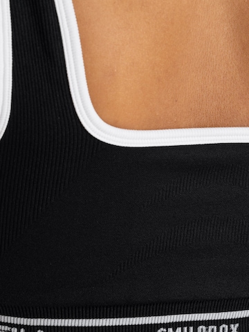 Bustier Soutien-gorge de sport 'Noli' Smilodox en noir