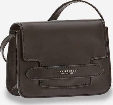 The Bridge Crossbody Bag in Black: front